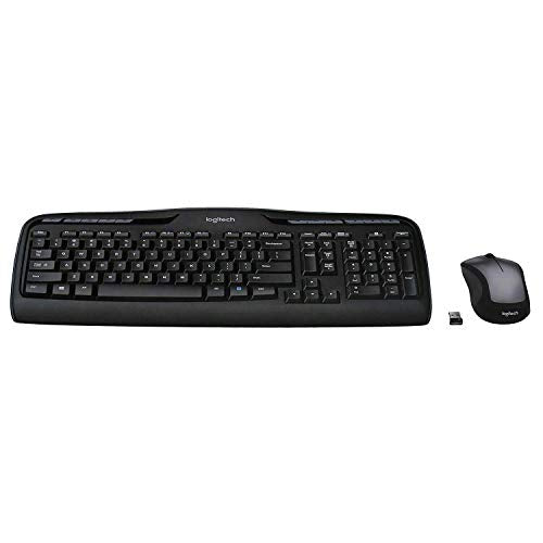 Logitech Mk335 Wireless Keyboard And Mouse Combo   Black/Silver