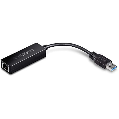 Trendnet Usb 3.0 To Gigabit Ethernet Adapter, Full Duplex 2Gbps Ethernet Speeds, Up To 1Gbps, Usb To Gigabit Ethernet Adapter, U