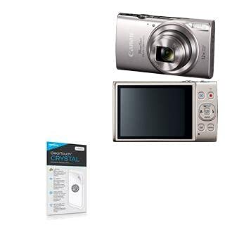 Boxwave Screen Protector Compatible With Canon Powershot Elph 360 Hs   Cleartouch Crystal (2 Pack), Hd Film Skin   Shields From