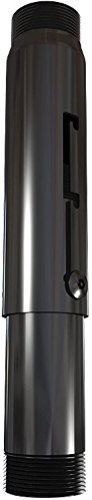 Crimson Av Ea24 Adjustable Length Extension Column, Black, 500 Lb Weight Capacity, 2 To 4 Feet Drop Length Adjustment, Fits Stan