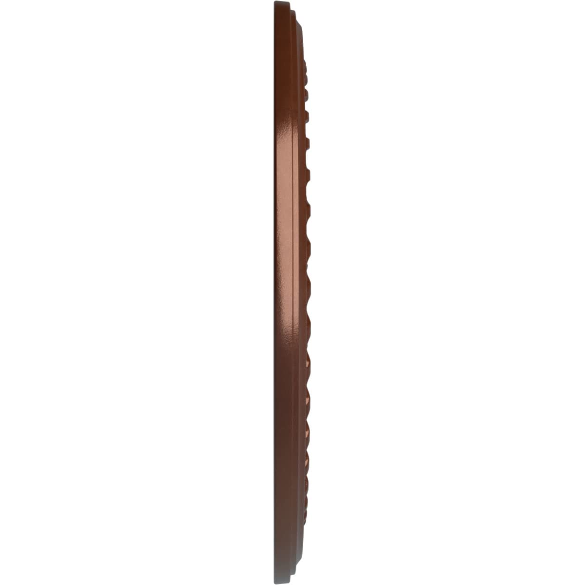 Ekena Millwork Cm25Cocps Cole Ceiling Medallion, 25 3/8''Od X 3 3/8''Id X 1 3/8''P, Hand Painted Copper Penny