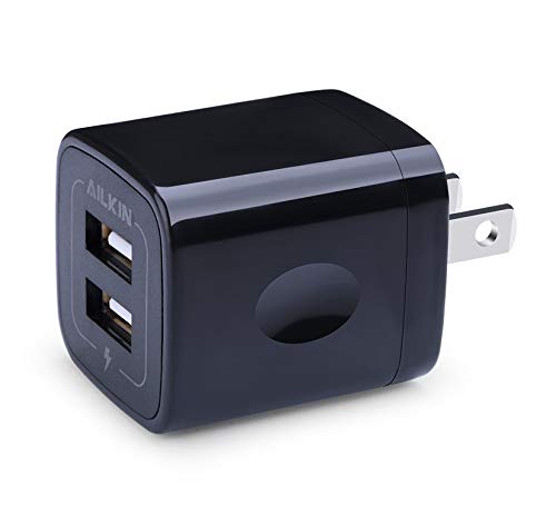 AILKIN USB MultiPort Charging Block, Wall Plug Station, Home Travel Ch ...