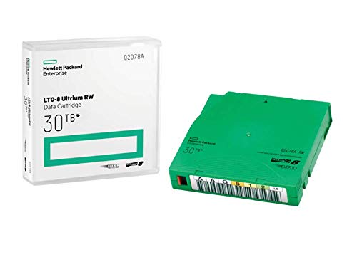 Hpe Lto 8 Ultrium 30Tb Rw Custom Labeled Library Pack 20 Data Cartridges With Cases