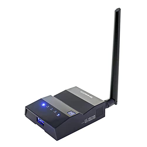C. Crane Cc Vector Long Range Wifi Receiver System   Repeats To All Wifi Devices At A Distant Location. Boost Coverage To Garage
