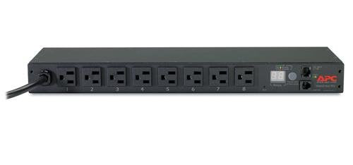 Apc Rack Pdu, Metered, 1U, 15A, 100/120V, (8) 5 15 (Ap7800B)