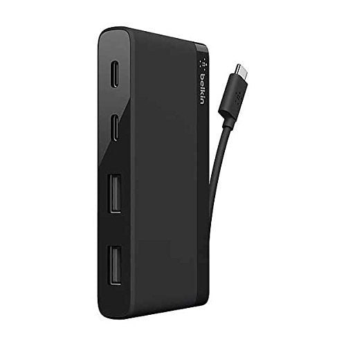 Belkin / Linksys   B2B153 04 BLK USB C 4 Port Mini Hub   Hub   2 x USB + 2 x USB C   Desktop
