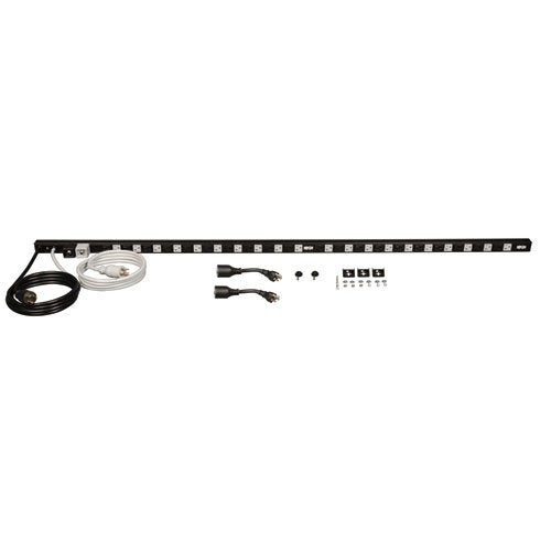 Tripp Lite Basic Pdu, 20A Dual Circuit 40 Outlets (5 15/20R), 120V, Nema L5 20P/5 20P Inputs, 0U Vertical Rack Mount Power (Pdu4