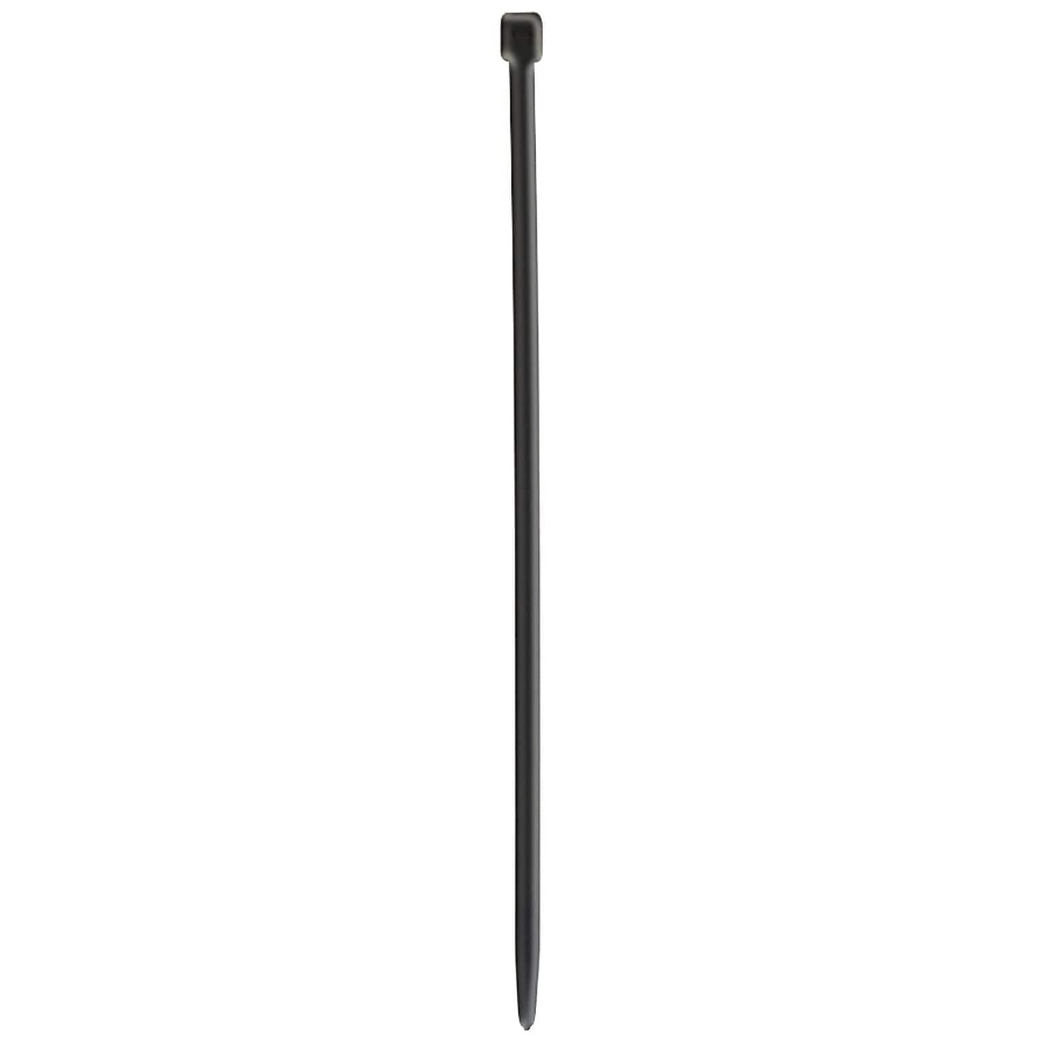 EAGLE ASPEN 500233 Temperature-Rated Cable Ties, 100 Pack, 11, Black