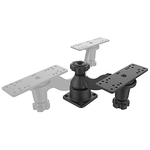 Ram Mounts Horizontal 6 Swing Arm Mount For Fishfinders & Chartplotters Ram-109Hu Compatible With Garmin, Humminbird, Lowrance +