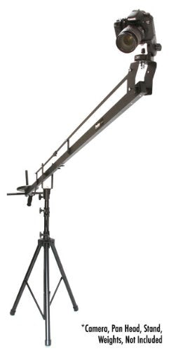 Proam Usa Dvc210 Orion Dslr Video Camera Jib Crane Tilt - Aircraft Aluminum Camera Crane With Top-Mounting Bracket - Extendable