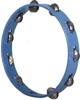 Music Gallery Headless Tambourine  Blue, 23CM