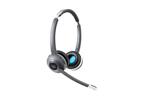 Cisco Headset 562, Wireless Dual On Ear Dect Headset With Multi Source Base For Us & Canada, Charcoal, 1 Year Limited Liability 