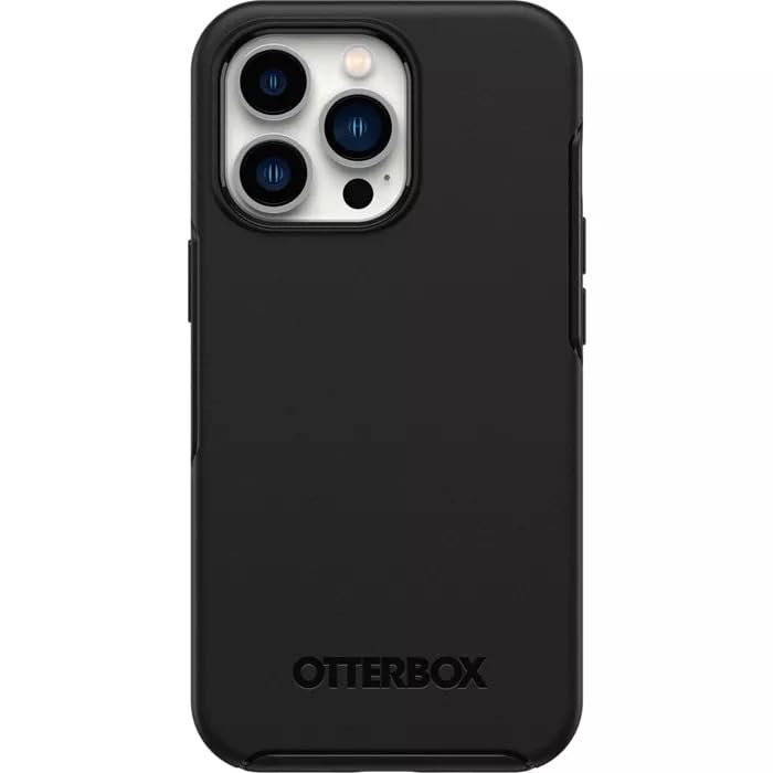 Otterbox Iphone 13 Pro (Only) Symmetry Series Case   Black, Ultra Sleek, Wireless Charging Compatible, Raised Edges Protect Came