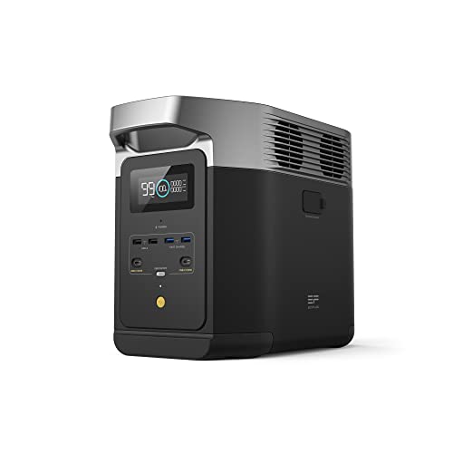 Ef Ecoflow Portable Power Station Delta 2, 1024Wh Lifepo4 (Lfp) Battery, Fast Charging, Solar Generator(Solar Panel Optional) Fo