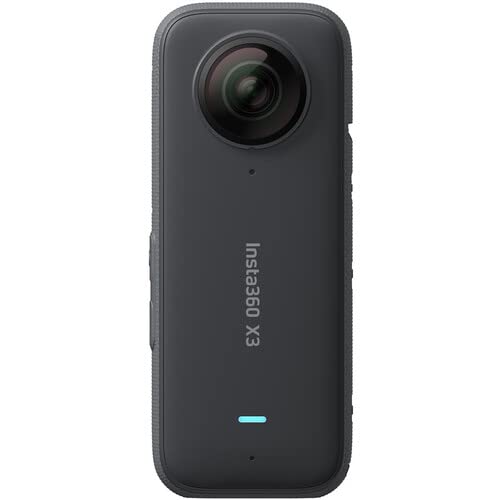 Insta360 X3 - Waterproof 360 Action Camera With 1/2 48Mp Sensors, 5.7K 360 Video, 72Mp 360 Photo, Stabilization, Touchscreen, +