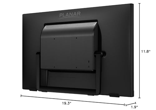Planar Helium Pct2235 Touch Screen 22 Led Lcd Full Hd Resolution Monitor With Helium Stand,Black