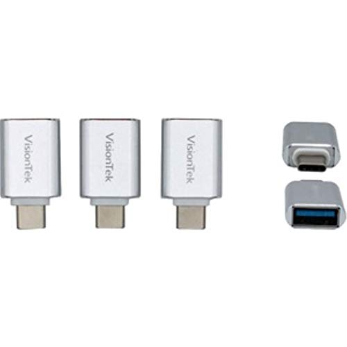Visiontek 3Pk Usbc To Usba M/F Adapter