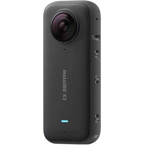 Insta360 X3 - Waterproof 360 Action Camera With 1/2 48Mp Sensors, 5.7K 360 Video, 72Mp 360 Photo, Stabilization, Touchscreen, +