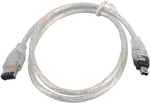 Padarsey Pcie 3 Ports 1394A Firewire Expansion Card, Pci Express (1X) To External Ieee 1394 Adapter Controller (2 X 6 Pin + 1 X