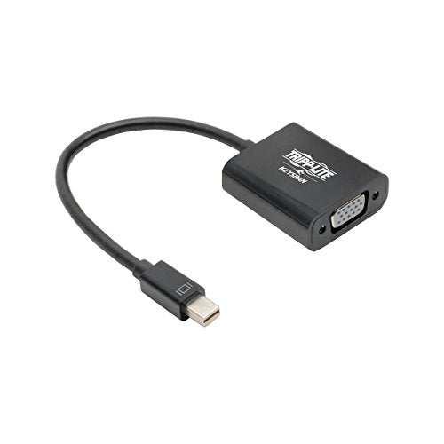 Tripp Lite Mini Displayport 1.2 To Vga Adapter Converter Active 1920 X 1200, 1080P Black Mdp To Vga (P137 06N Vgav2B)