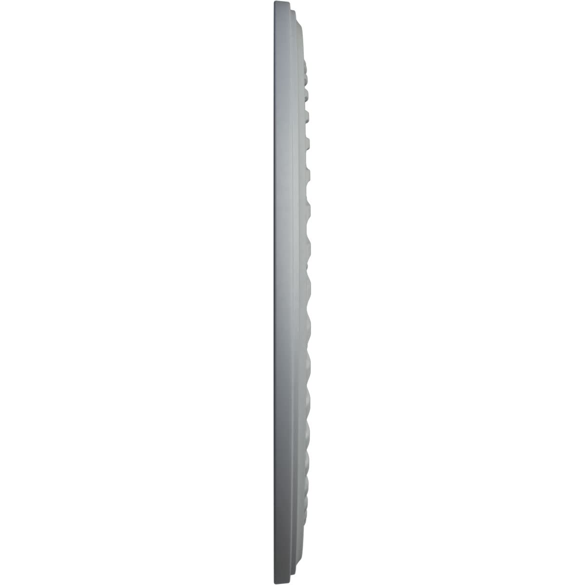 Ekena Millwork Cm25Co Cole Ceiling Medallion, 25 3/8''Od X 3 3/8''Id X 1 3/8''P, Factory Primed