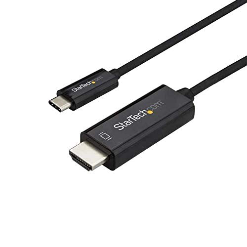 Startech.Com 6Ft (2M) Usb C To Hdmi Cable   4K 60Hz Usb Type C To Hdmi 2.0 Video Adapter Cable   Thunderbolt 3 Compatible   Lapt