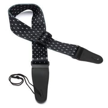 3NH Terylene Guitar Strap Belt For Electric Acoustic Guitar Bass Black&White| 6668