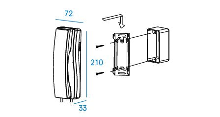 Commax Intercom Audio Phone Dp Ss For Commax Multi Unit System Only