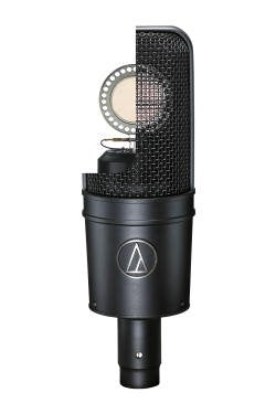 Audio Technica AT4040 Cardioid Condenser Microphone Bundle with Pop Filter, XLR Cable, Shockmount, case and cover