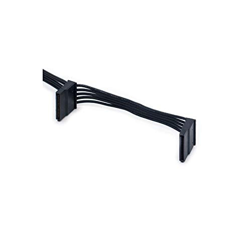 Rgeek Sata Power Splitter Cable, 15 Pin Sata To 5 Sata Power Splitter Cable Apply For Hdd?Ssd?Optical Drives Sata Power Cable  24 Inches