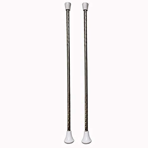 Oiloda 2 Pcs Twirling Baton 26 Inches Marching Band Baton Spinning Dance Baton Metal Gymnastics Parade Stick For Child In Majore