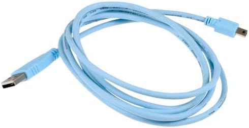 Riteav   Usb Console Cable (Compatible With Cisco Cab Console Usb), 6Ft In Length, Usb Type A To Usb Type Mini B, Rollover Conso