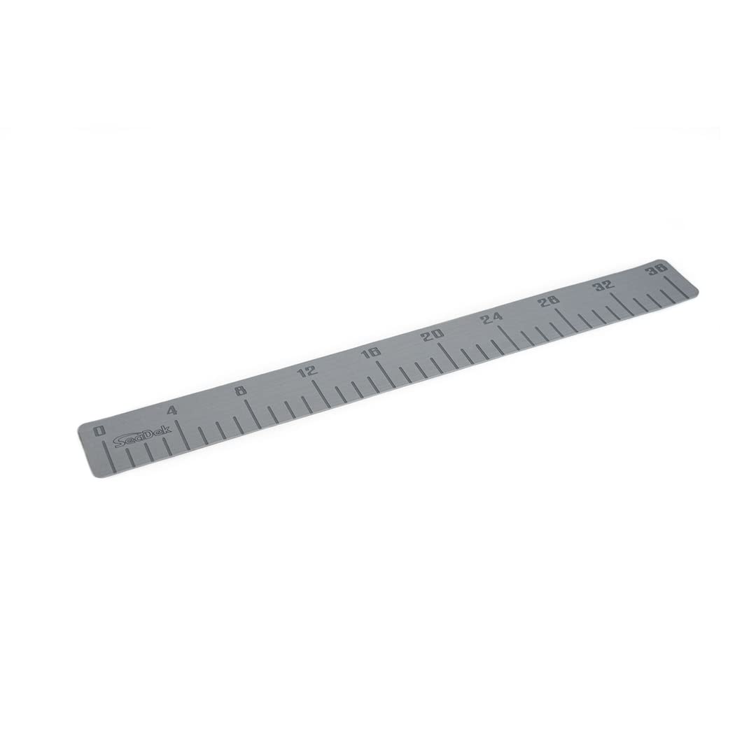 Seadek 36'' Fish Ruler - Storm Grey W/Seadek Logo,WBAUVB074HLQY74