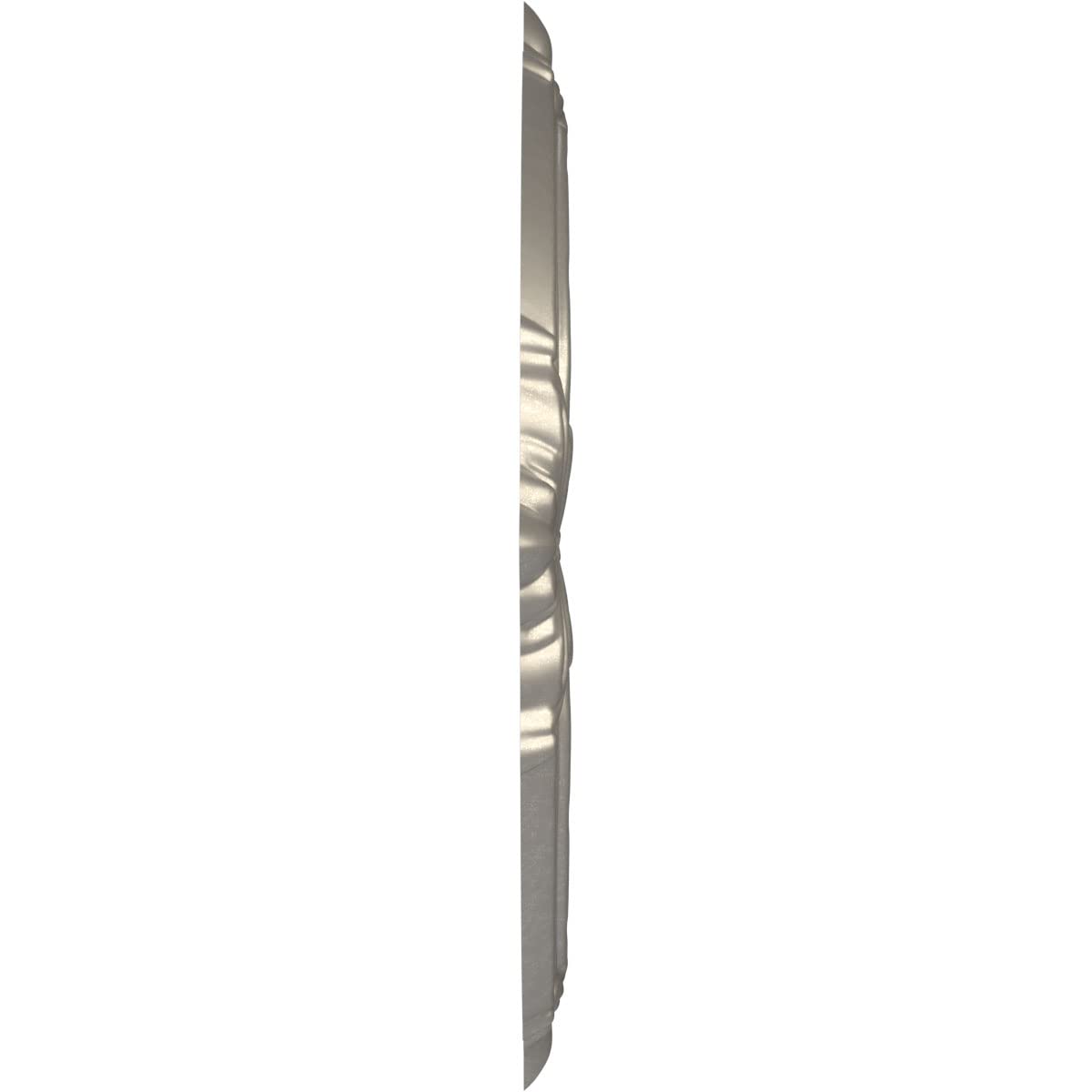 Ekena Millwork Cmp22Atbal Attica Thermoformed Pvc Ceiling Medallion (Fits Canopies Up To 7 3/4), 22Od X 3 1/2Id X 1P, Bright Coa