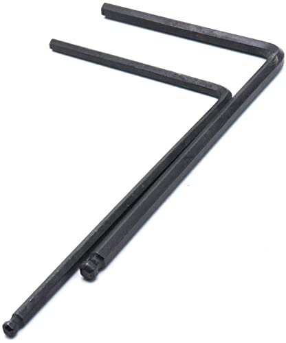 Tuoren Guitar Truss Rod Wrench Set With L Wrench 5 Pack