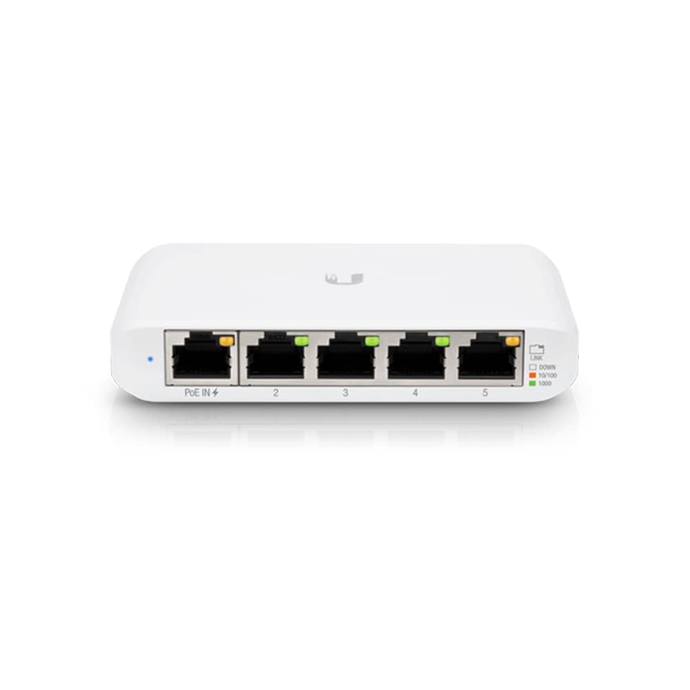 Ubiquiti Networks Unifi Switch Flex Mini (3-Pack) Managed Gigabit, W125975030 ((3-Pack) Managed Gigabit Ethernet (10/100/1000) P
