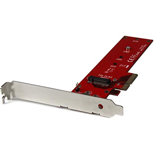 Startech.Com M2 Pcie Ssd Adapter   X4 Pcie 3.0 Nvme / Ahci / Ngff / M Key   Low Profile And Full Profile   Ssd Pcie M.2 Adapter 