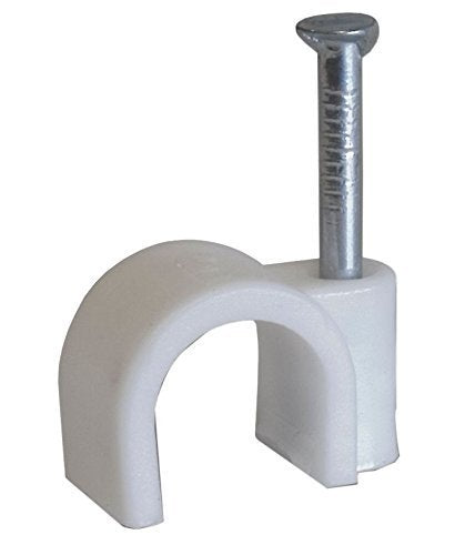 Cable Clips With Nail, In Cable Clips,Wire Wall Clips With Steel Nails, Ethernet Cable Clips,Wire Nail Clips For Wood, Brick, Ce