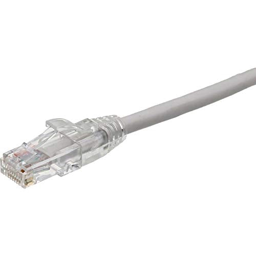 Axiom 8Ft Cat6 550Mhz Patch Cable Clear-Snagless Universal Boot (White)