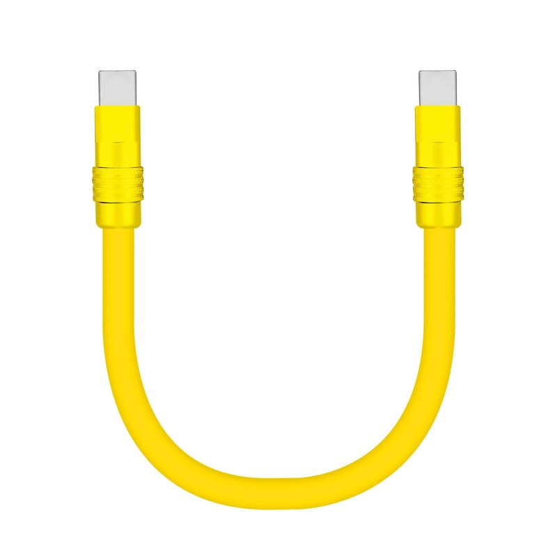 Gentsstride Cute Chubby   Power Bank Friendly Cable Short Usb Charging Cable Thick Silicone Charge Cord Phones Tablets Usb C To