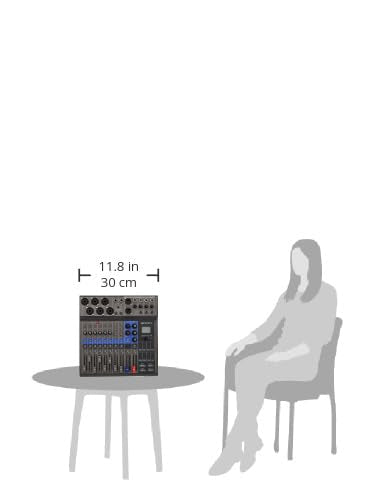 Zoom Livetrak L-8 Portable 8-Channel Digital Mixer And Multitrack Recorder