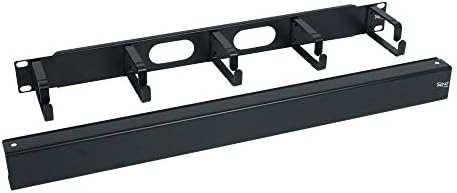 PANEL CABLE MGMT METAL RING AND COVER 1U