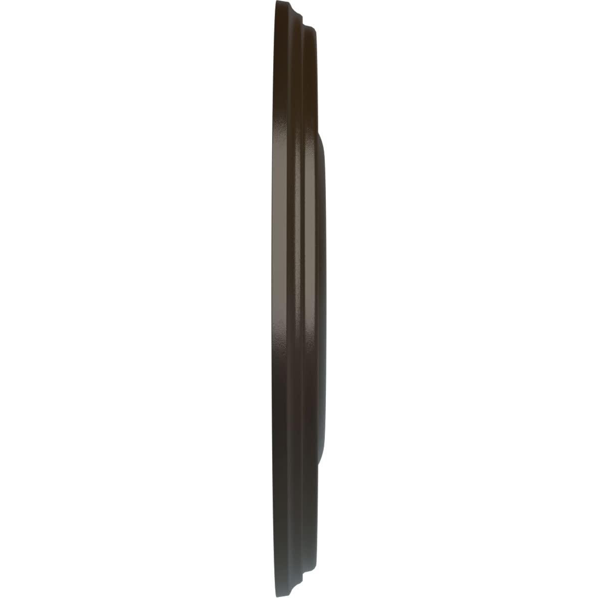 Ekena Millwork Cm18Brshf Bradford Ceiling Medallion, 18 1/8''Od X 3 3/4''Id X 1 1/8''P, Hand Painted Stone Hearth