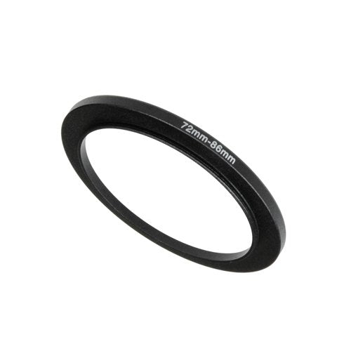 Fotodiox Metal Step Up Ring, Anodized Black Metal 72Mm-86Mm, 72-86 Mm