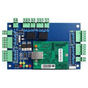 Mengqi Control 2 Door Access Control System With 600Lbs Magnetic Lock Entry Control Panel 110V Power Supply Box Rfid Reader Exit Button Enroll Rfid Usb Reader Card Key Fob Phone App Remote Open Lock