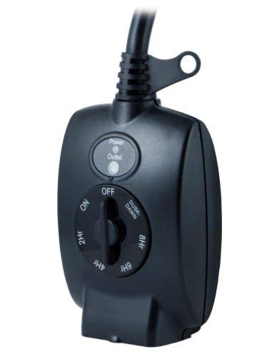 15 Amp Outdoor Plug In Mechanical Dusk To Dawn Countdown Timer With Grounded Outlet