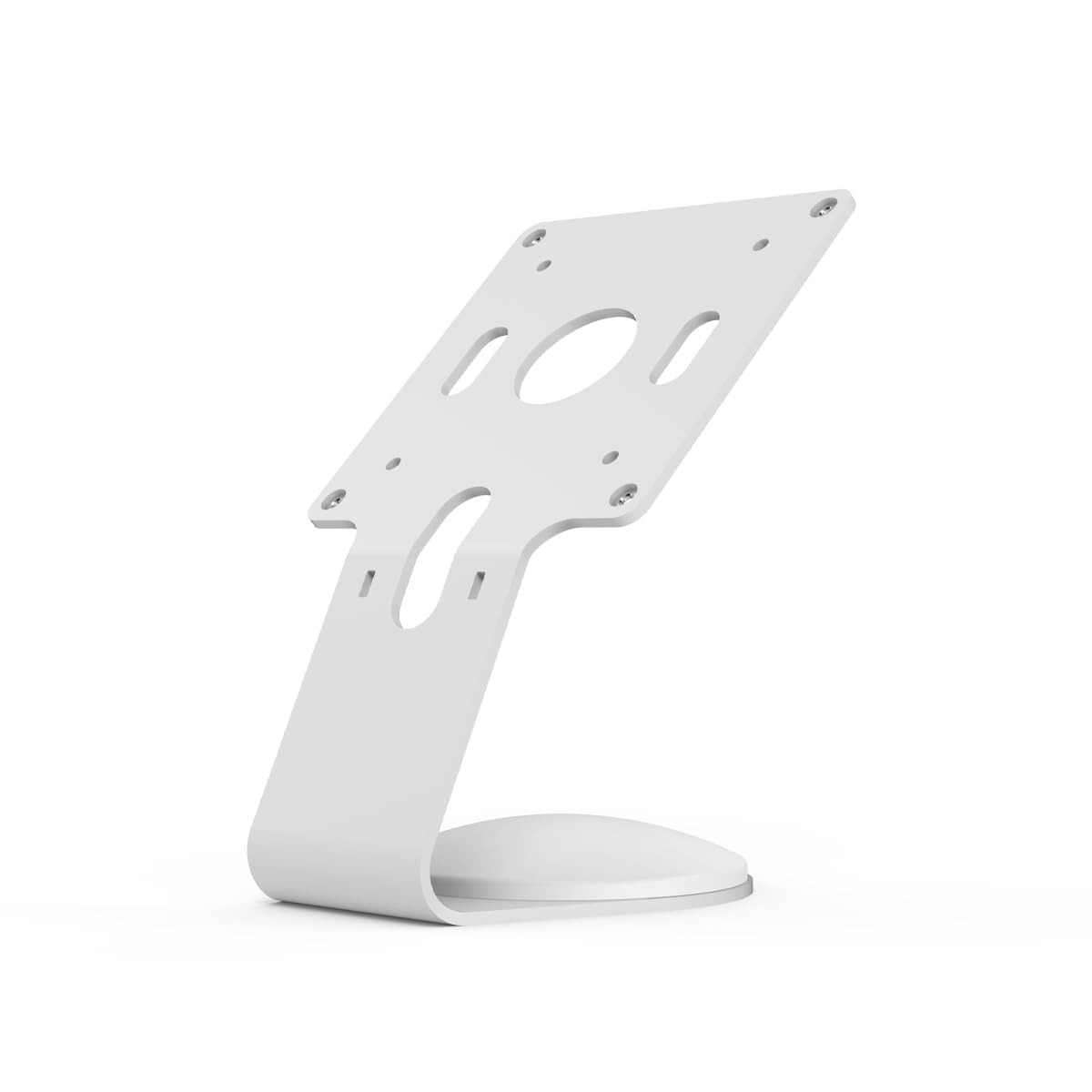 Vesa Fixed 45 Degree Core Counter Stand Or Wall Mount White