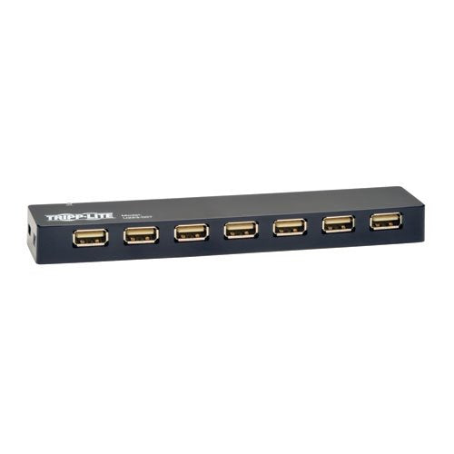 Tripp Lite 7-Port Usb 2.0 Mobile Hi-Speed Hub Notebook Laptop (U223-007),Black