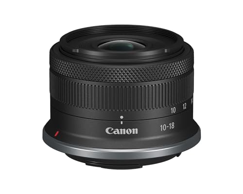 Canon RF S10 18mm F4.5 6.3 is STM Ultra Wide Angle Zoom Lens, Mirrorless, Great for Vlogging & Selfies, Compact & Lightweight, for Video, Travel, Landscapes & Interiors