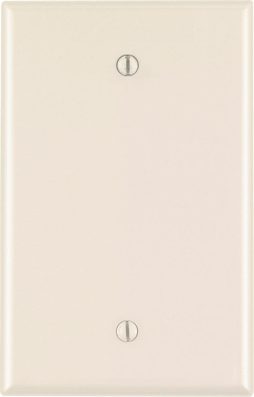 WALLPLATE 1G MID BLNK LA (Pack of 1)
